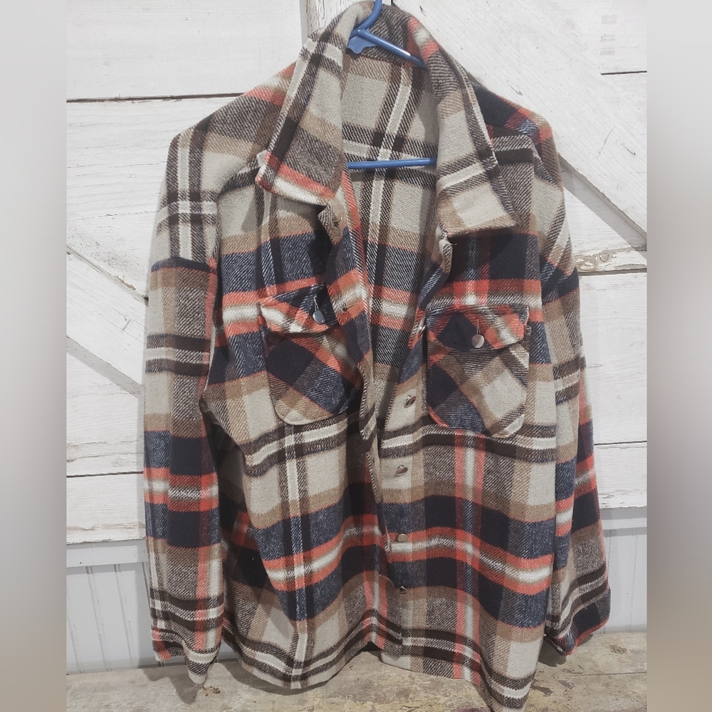 Womens Boutique Shacket Size Large